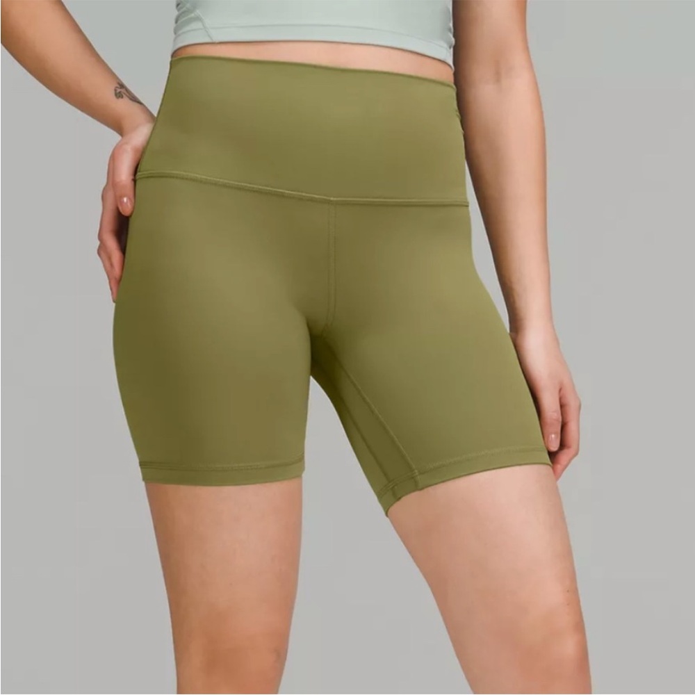 Lululemon Align HR Shorts 6” - Bronze Green